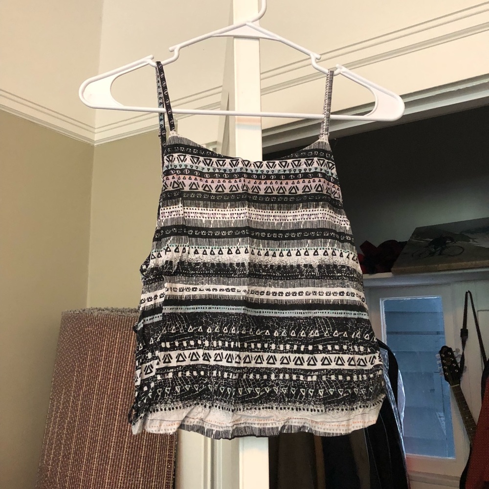 Urban Outfitters printed crop top